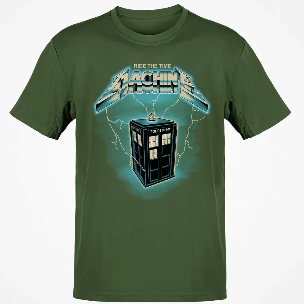 Time Machine Classic Unisex T-Shirt - 7