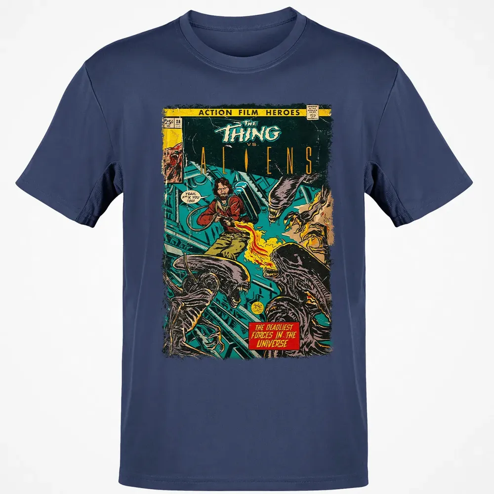 The Thing vs Aliens Classic Unisex T-Shirt - 8