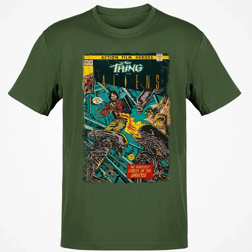 The Thing vs Aliens Classic Unisex T-Shirt - 7