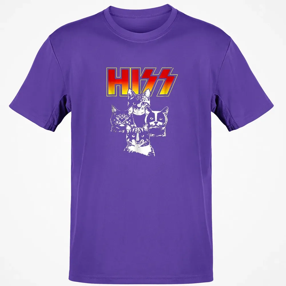 HISS Funny Cute Cat Mom Kitten Cats Lover Rock Gift Classic Unisex T-Shirt - 10