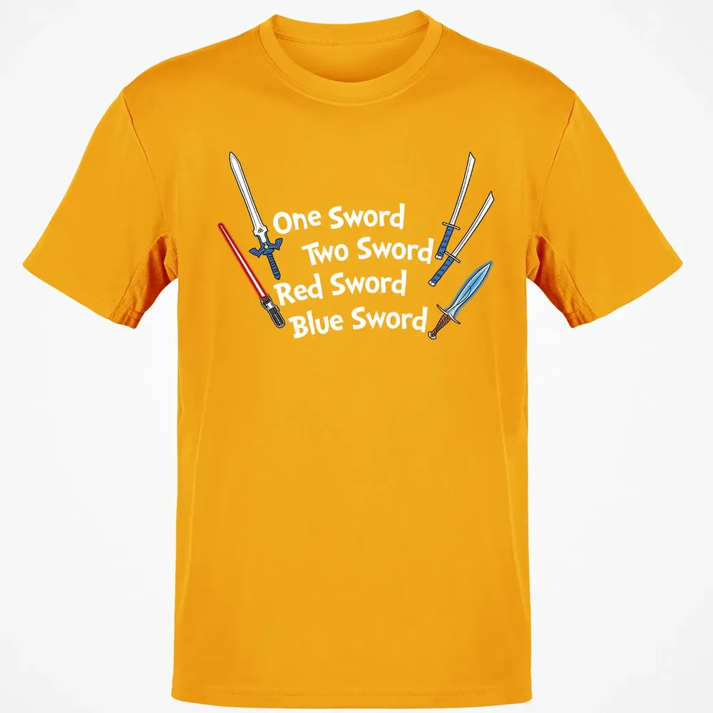 One Sword Two Sword Classic Unisex T-Shirt - 5