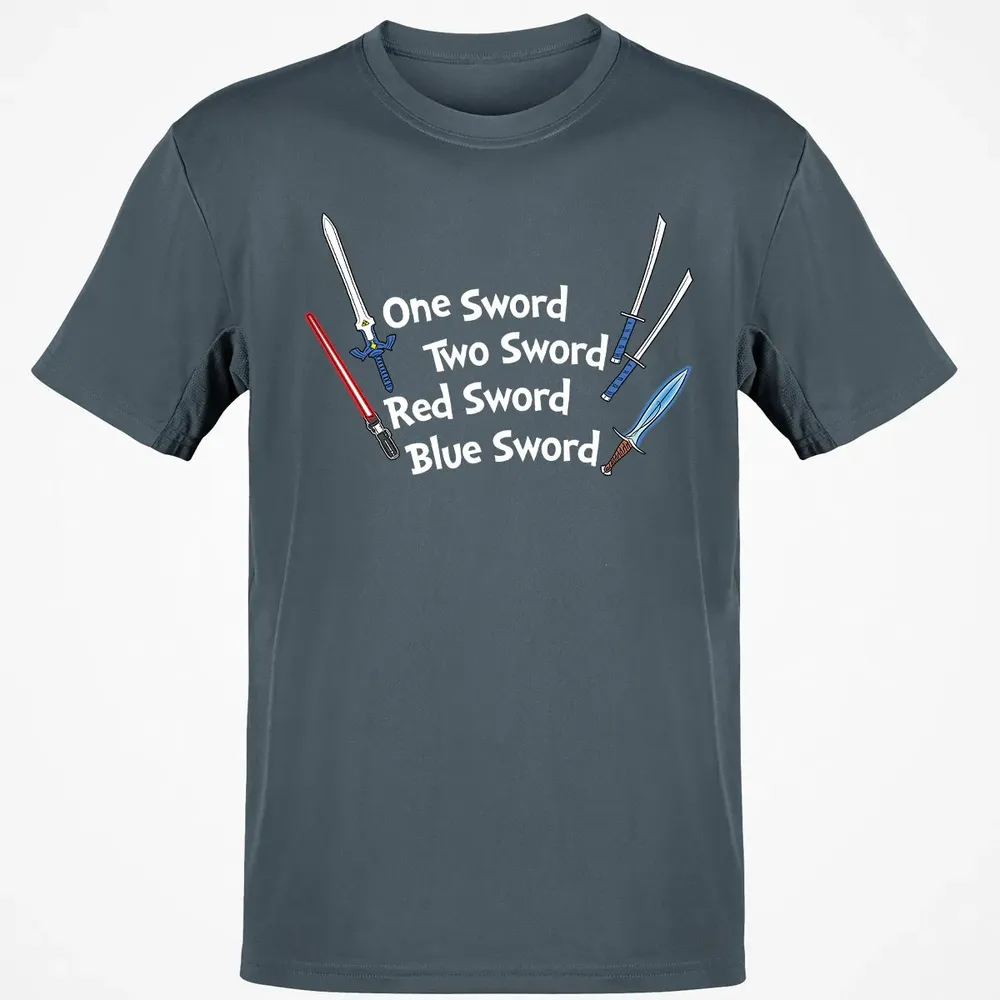 One Sword Two Sword Classic Unisex T-Shirt - 4