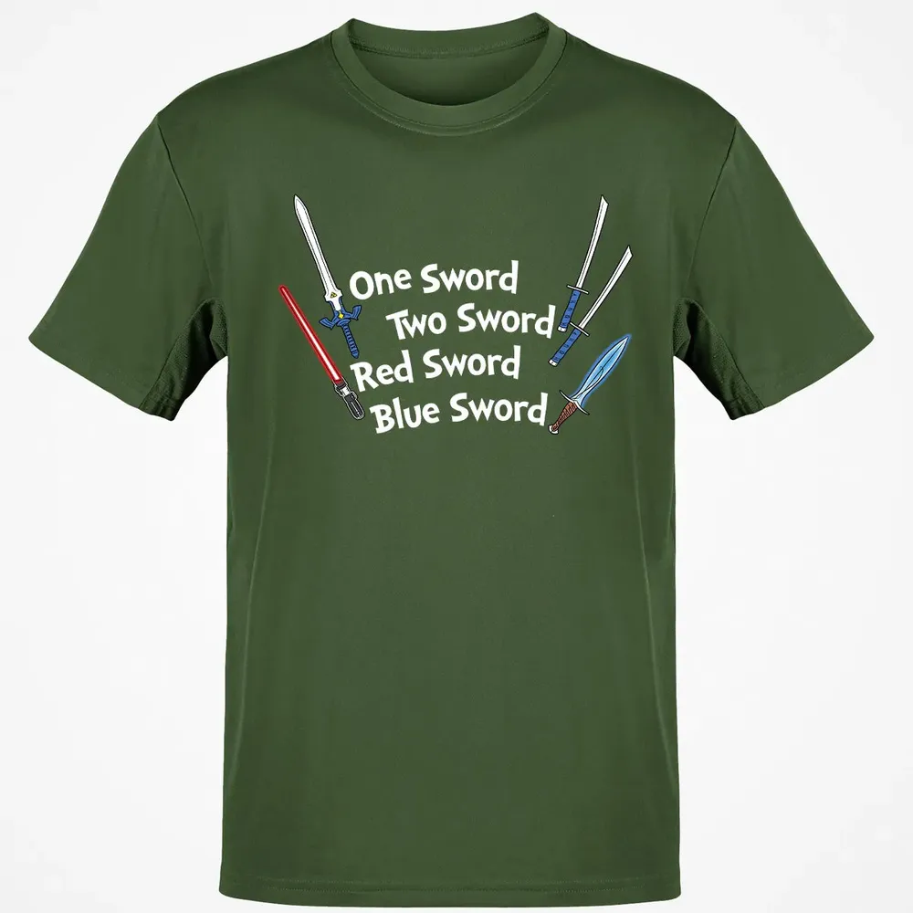 One Sword Two Sword Classic Unisex T-Shirt - 7