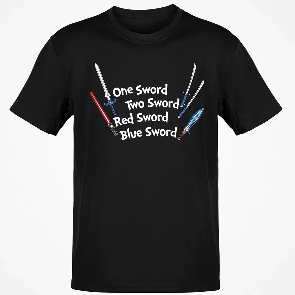 One Sword Two Sword Classic Unisex T-Shirt - 2