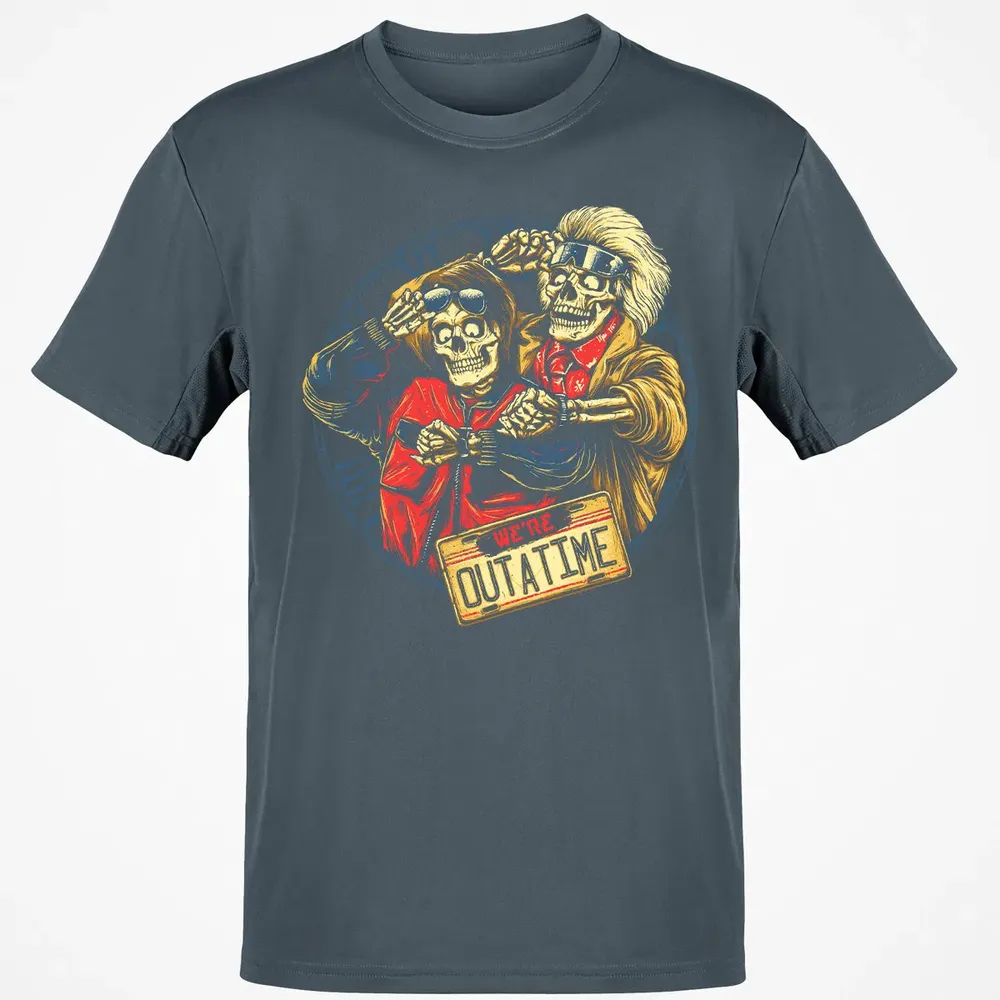 Outatime Classic Unisex T-Shirt - 4