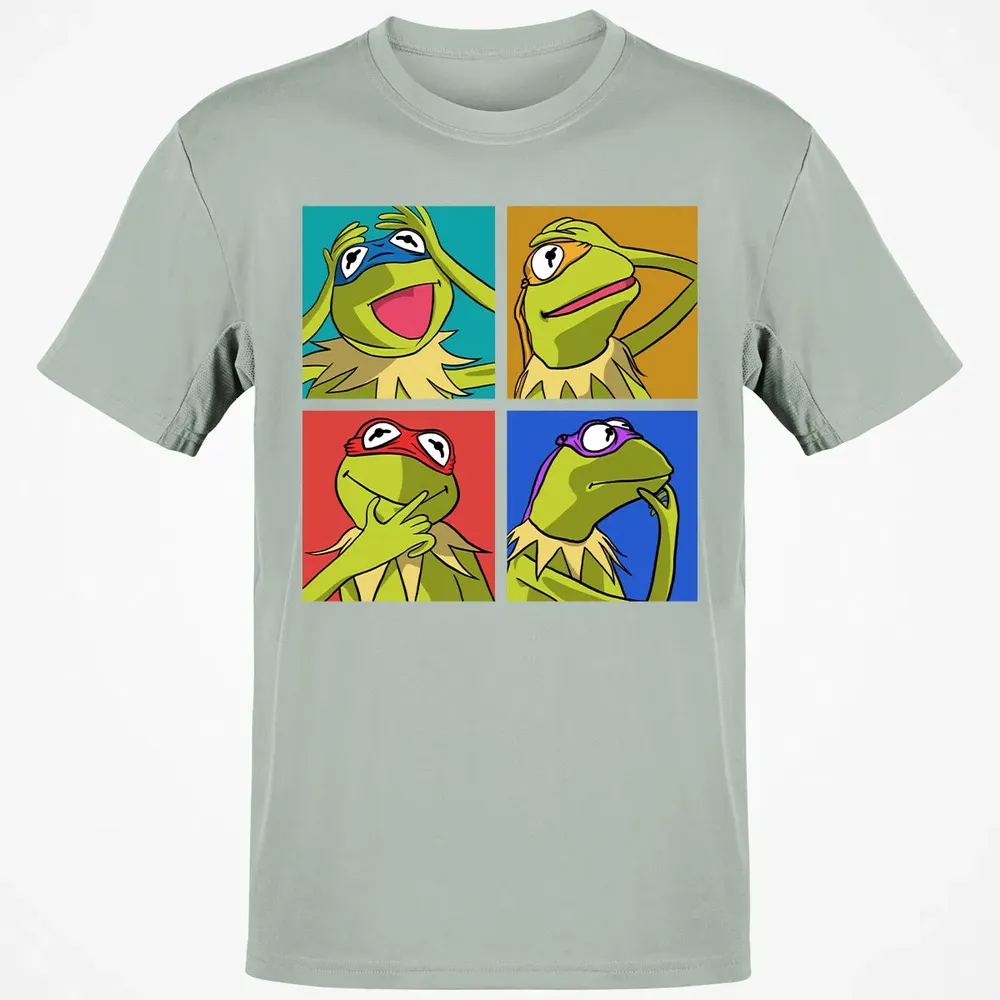 nage Mutant Minja Kermit Classic Unisex T-Shirt - 3