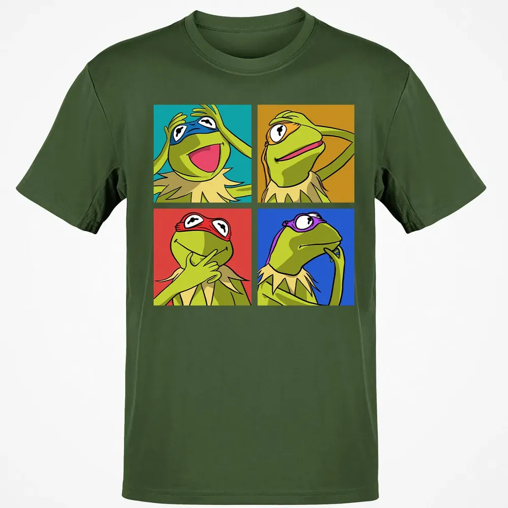 nage Mutant Minja Kermit Classic Unisex T-Shirt - 7