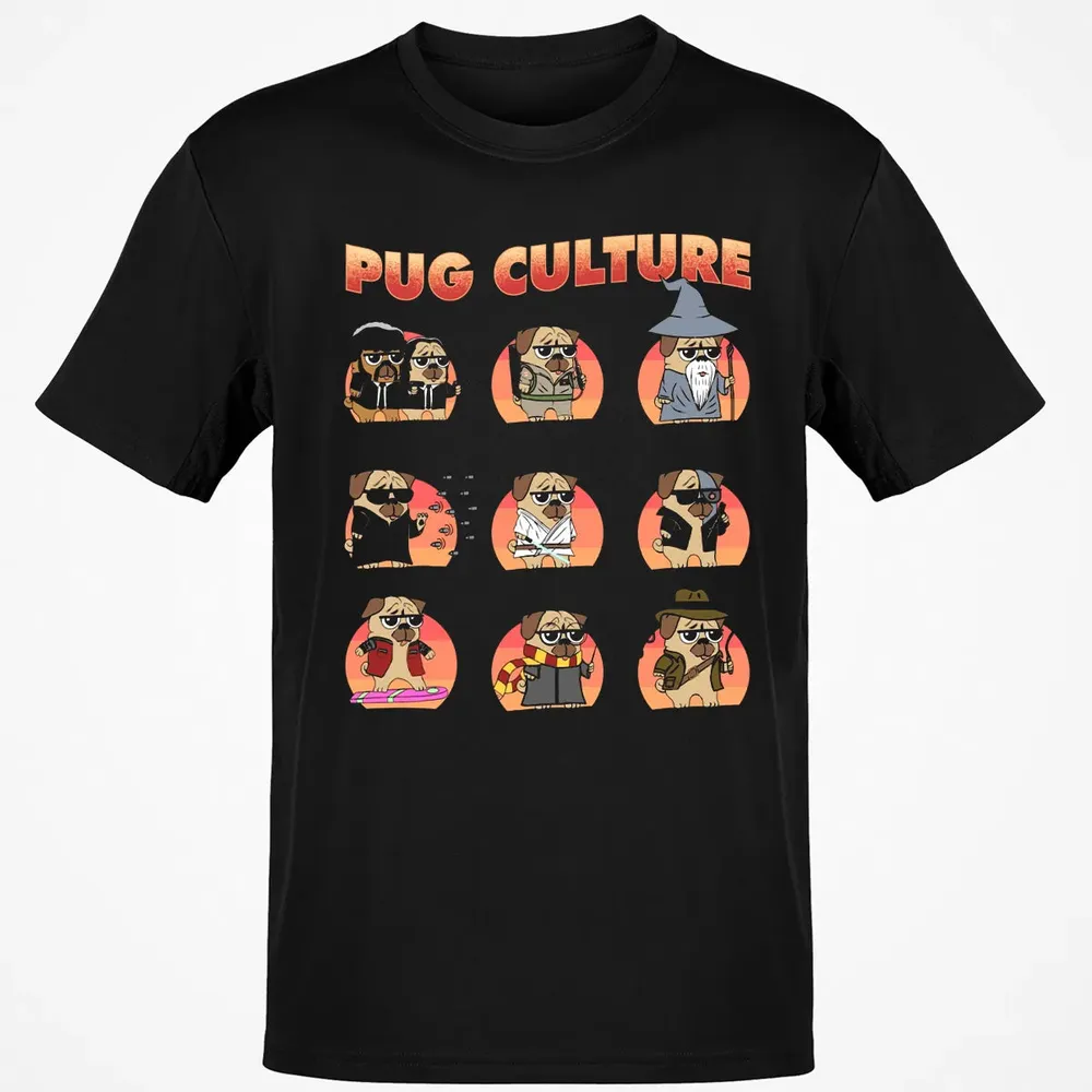 Pug Culture Classic Unisex T-Shirt - 2