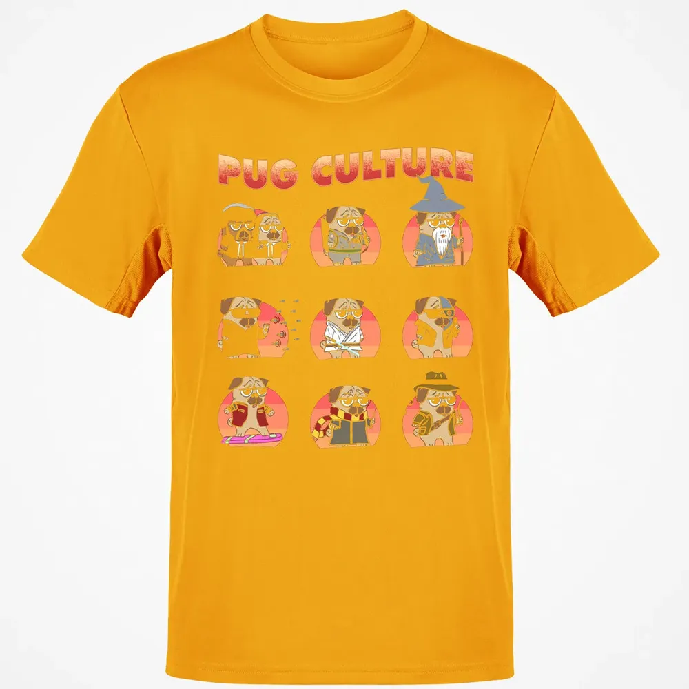 Pug Culture Classic Unisex T-Shirt - 5