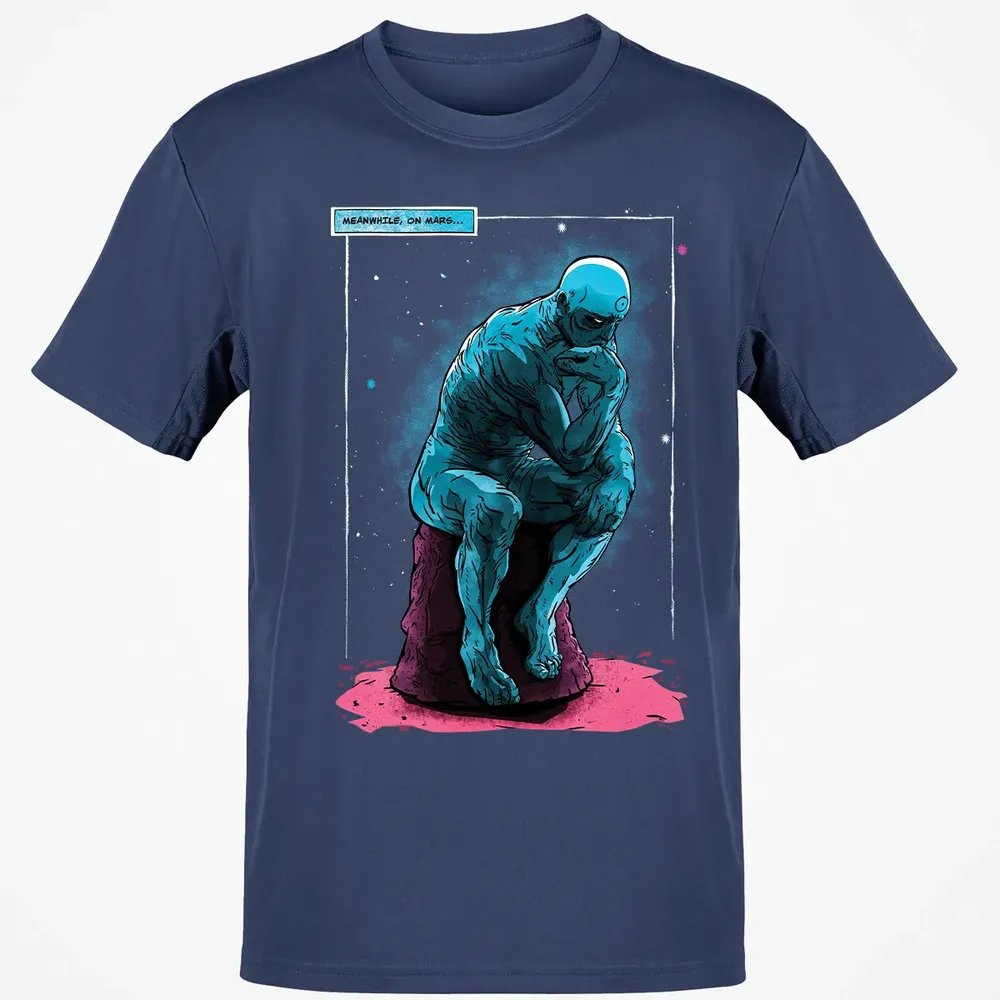 Blue Thinker Classic Unisex T-Shirt - 8