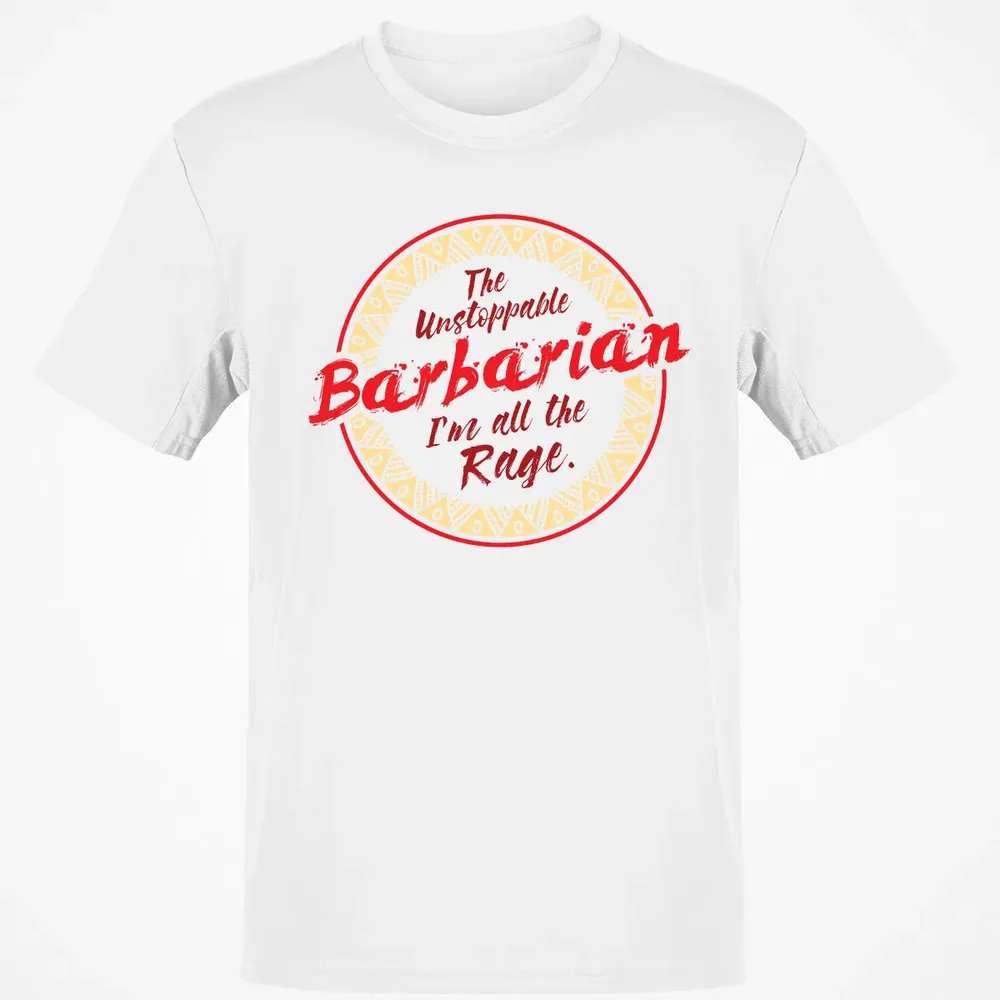 The Unstoppable Barbarian Classic Unisex T-Shirt - 13