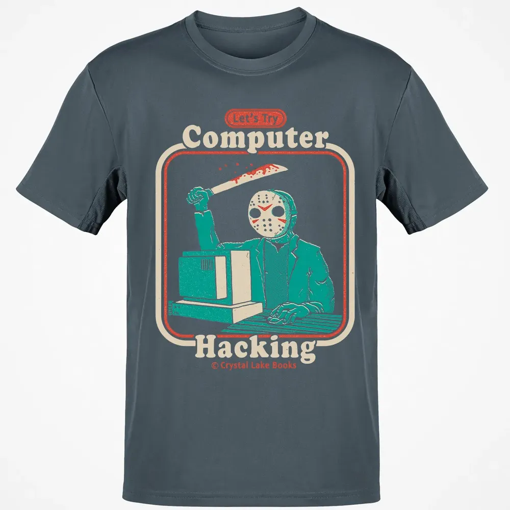 Letâ€™s Try Computer Hacking Classic Unisex T-Shirt - 4