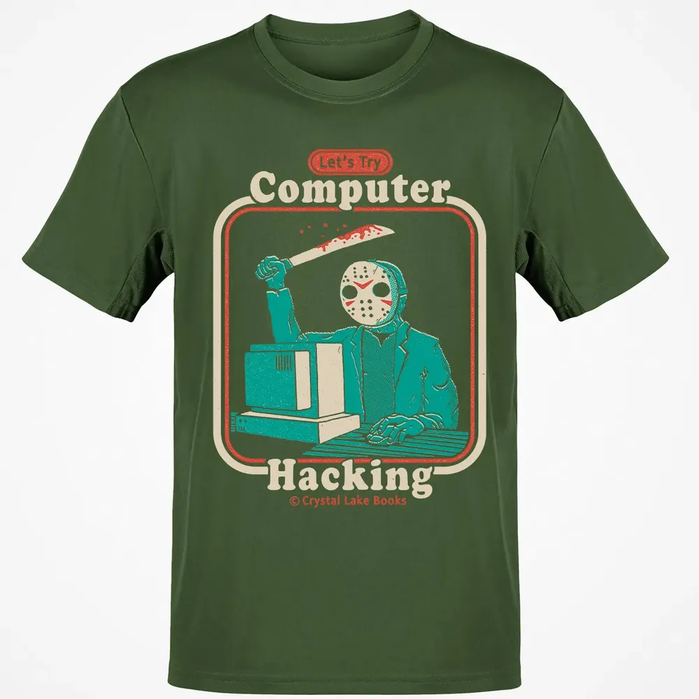 Letâ€™s Try Computer Hacking Classic Unisex T-Shirt - 7