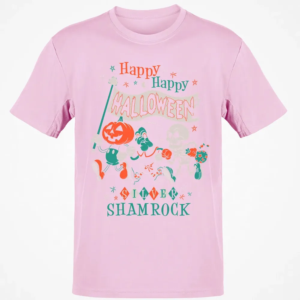 Silver Shamrock - Creepy Cute Pumpkin Classic Unisex T-Shirt - 6
