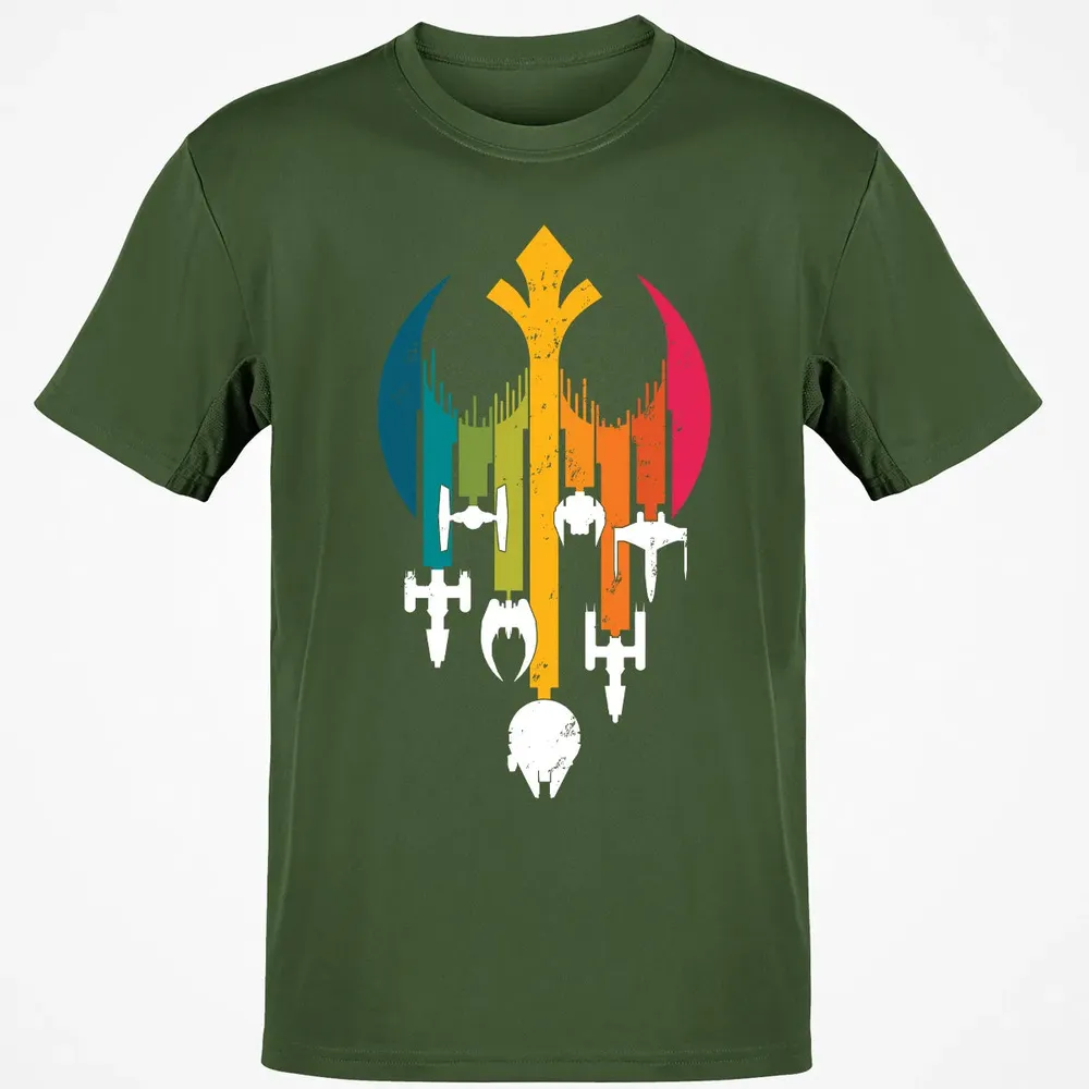 Rainbow Rebel Classic Unisex T-Shirt - 7