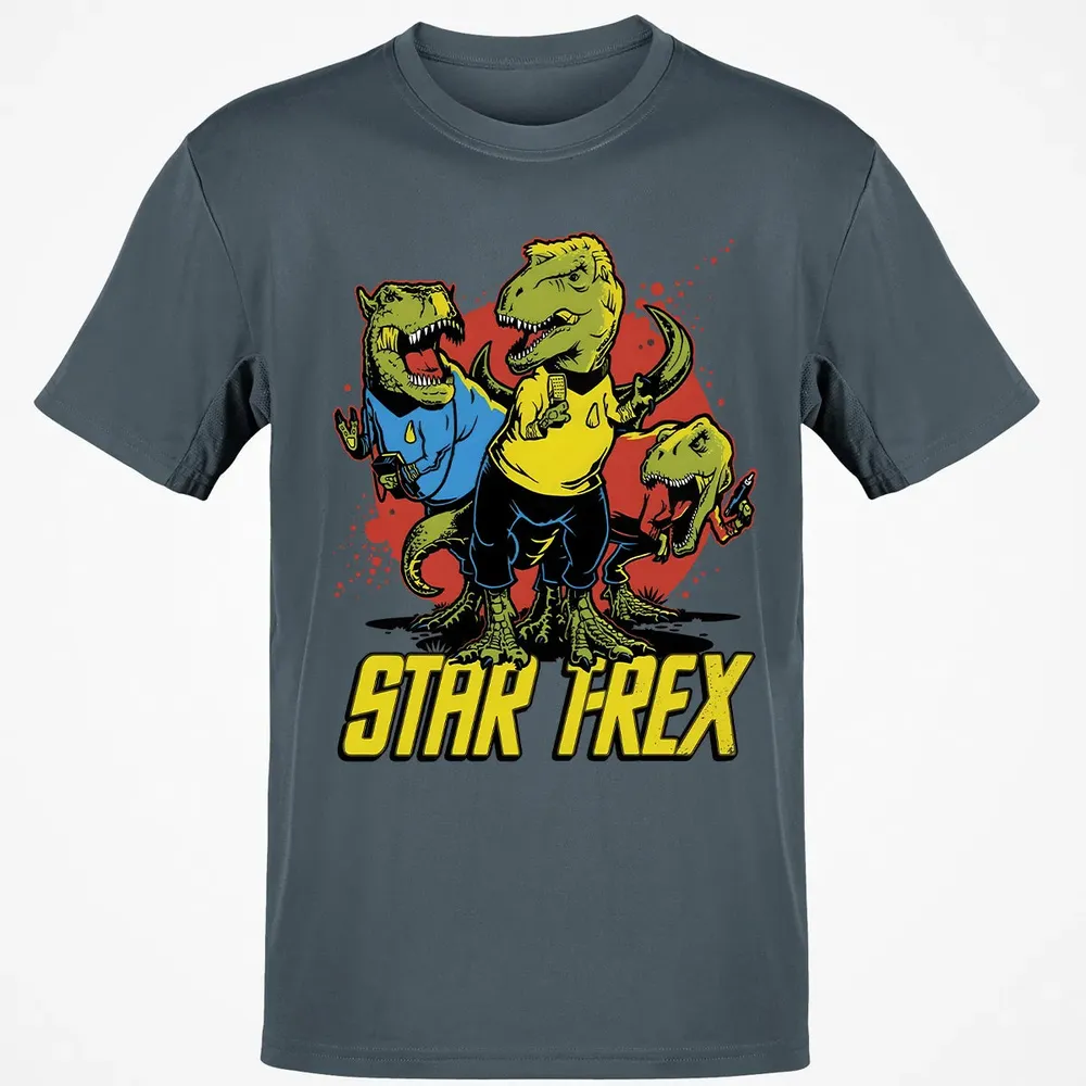 Star T-Rex Classic Unisex T-Shirt - 4