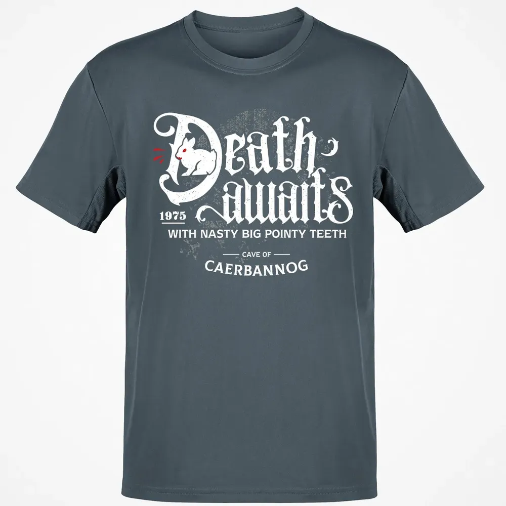 Death Awaits Caerbannog Classic Unisex T-Shirt - 4