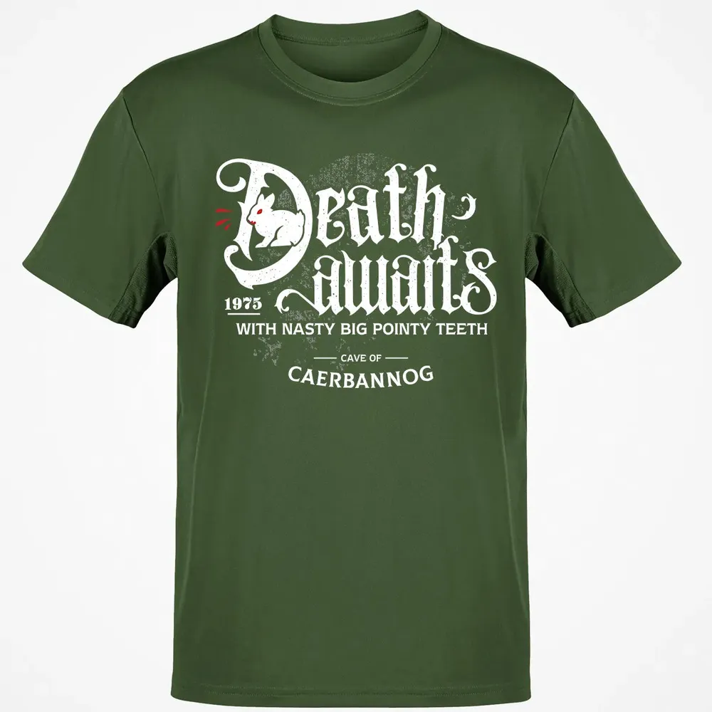 Death Awaits Caerbannog Classic Unisex T-Shirt - 7