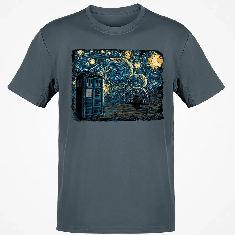 Starry Gallifrey Classic Unisex T-Shirt - 4