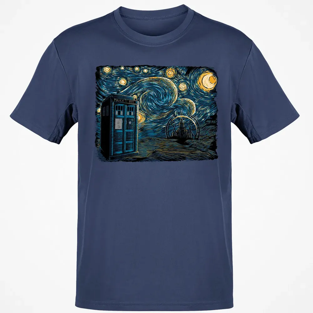 Starry Gallifrey Classic Unisex T-Shirt - 8