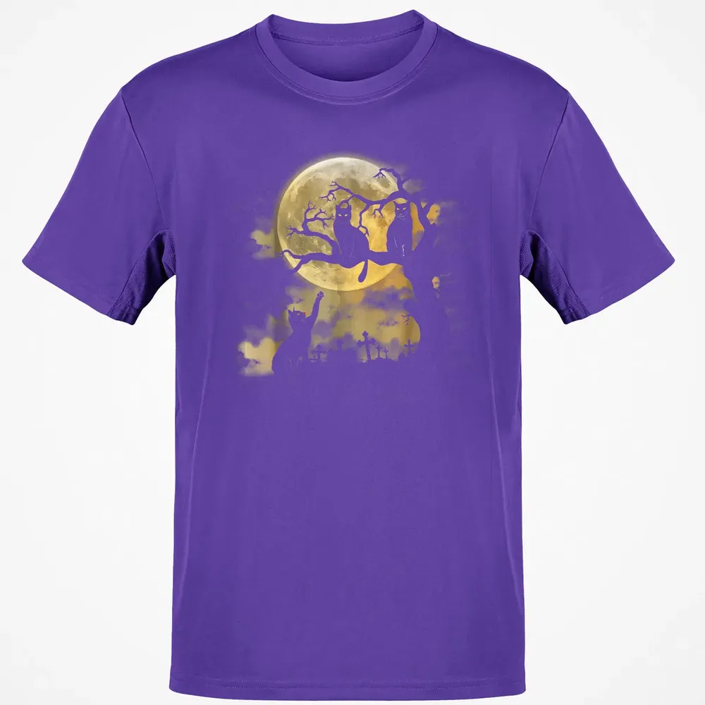 Full Moon Wiccan    Black Cat Pagan Gifts Classic Unisex T-Shirt - 10