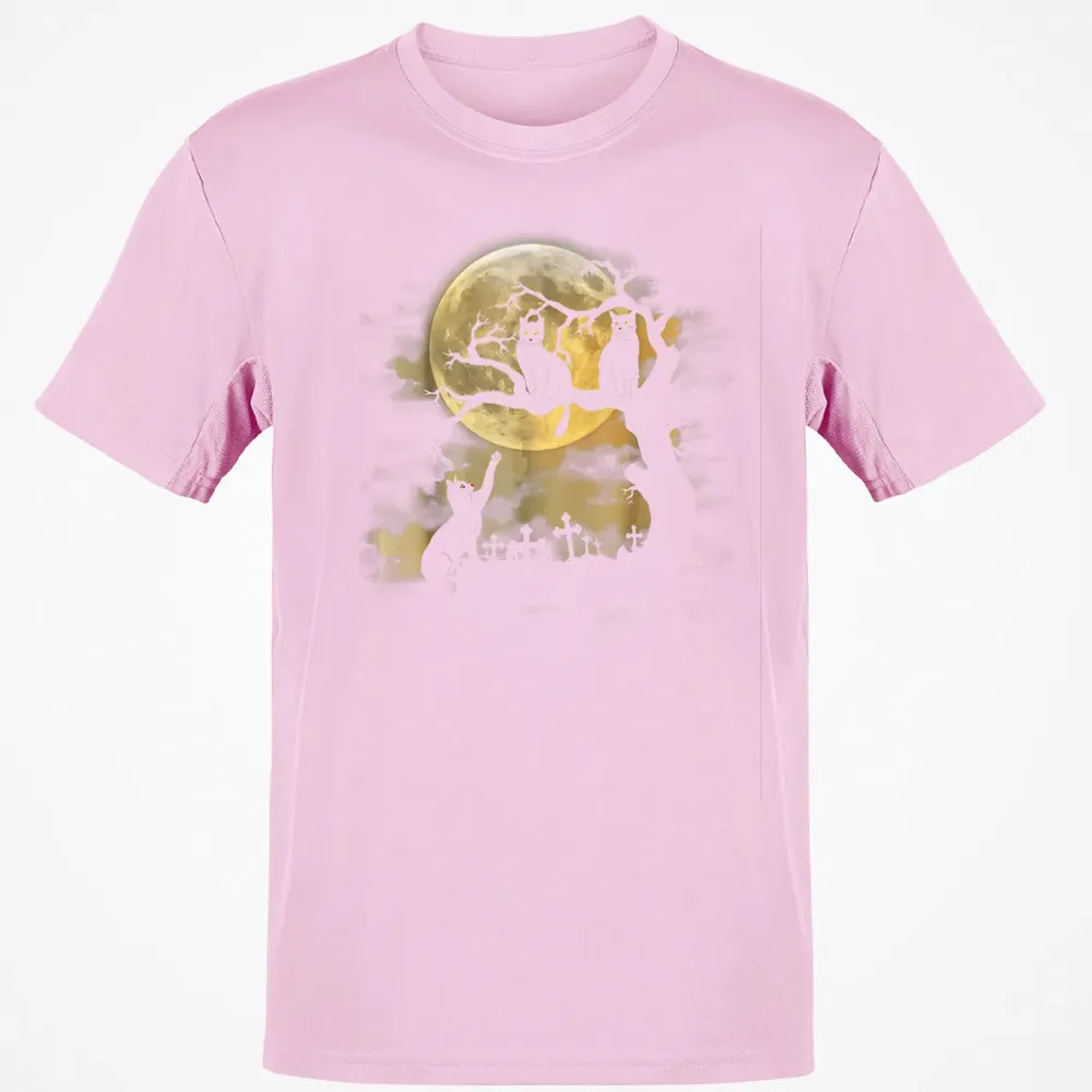 Full Moon Wiccan    Black Cat Pagan Gifts Classic Unisex T-Shirt - 6