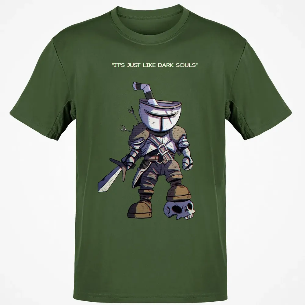 Just Like Dark Souls Classic Unisex T-Shirt - 7