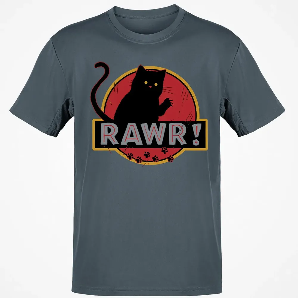 Cat Rawr Classic Unisex T-Shirt - 4