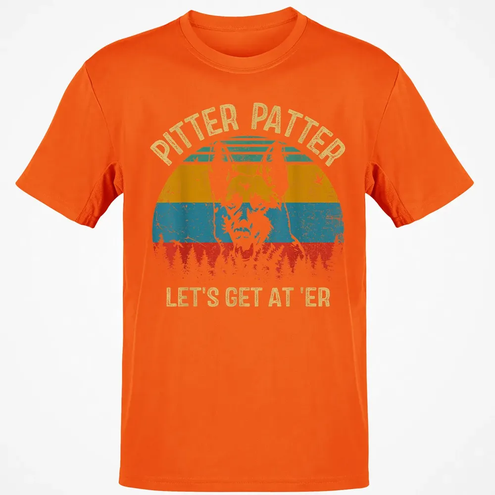 Funny Pitter Vintage Patter German Shepherd 2 Classic Unisex T-Shirt - 9