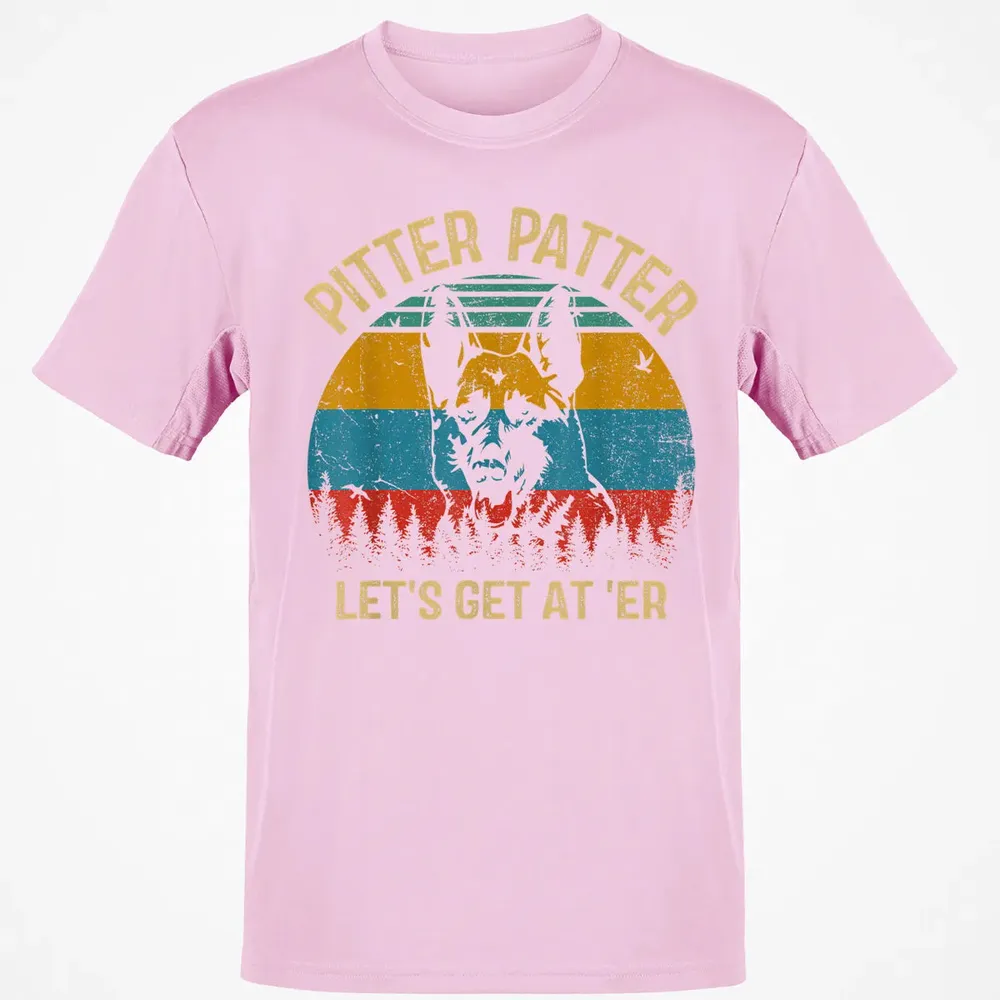 Funny Pitter Vintage Patter German Shepherd 2 Classic Unisex T-Shirt - 6