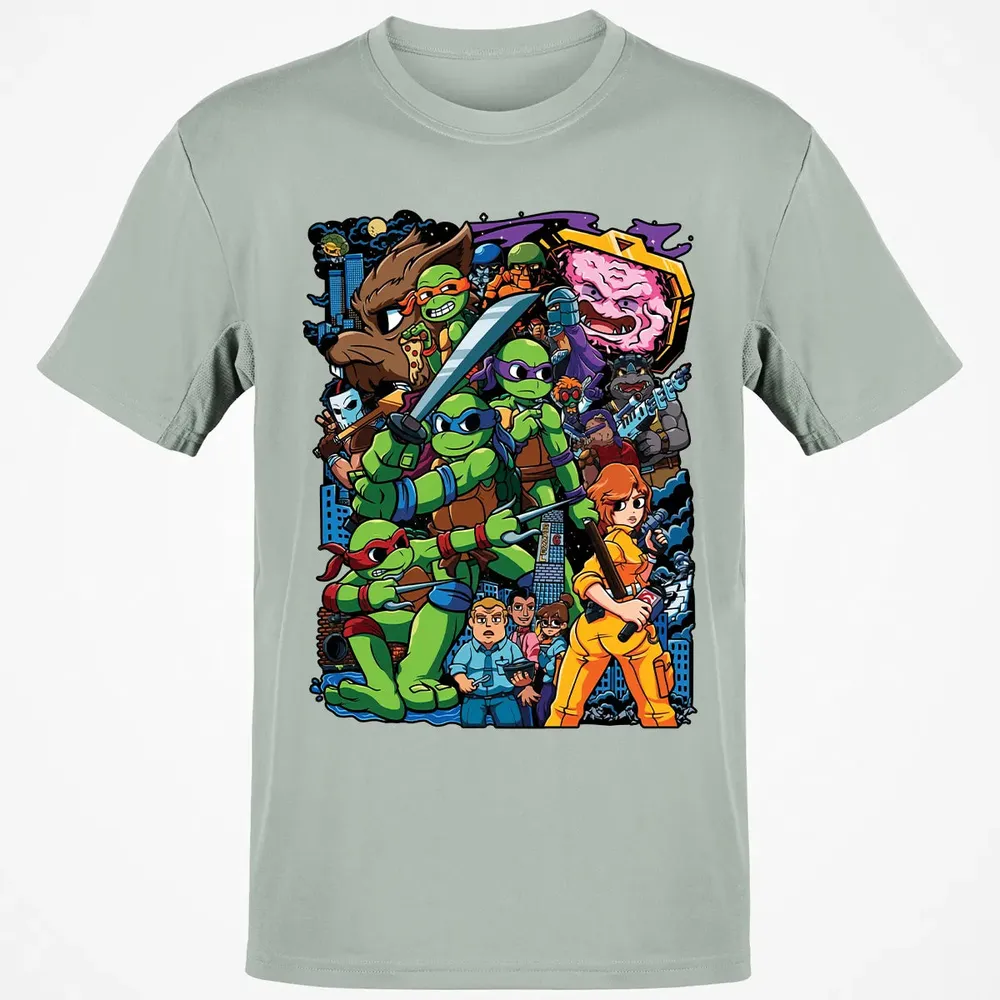 Tmnt vs The world Classic Unisex T-Shirt - 3