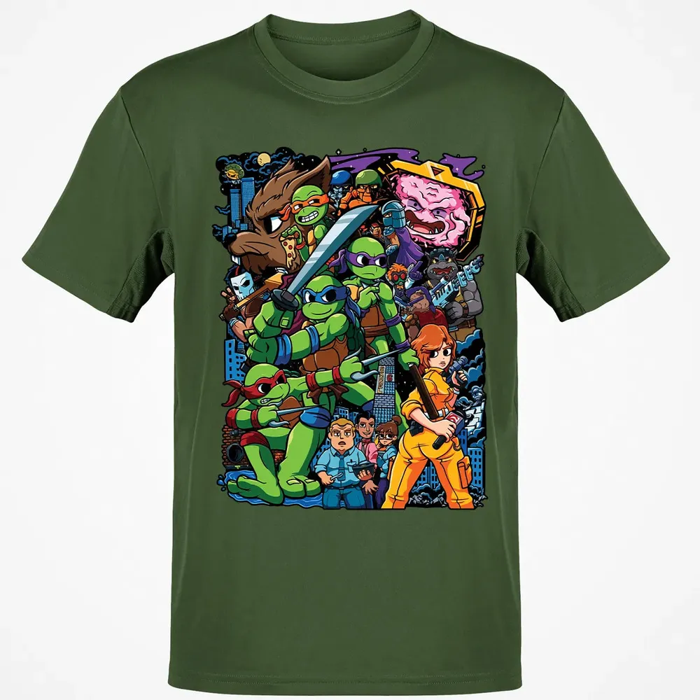 Tmnt vs The world Classic Unisex T-Shirt - 7