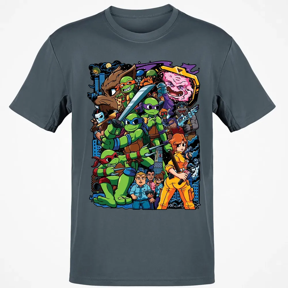 Tmnt vs The world Classic Unisex T-Shirt - 4