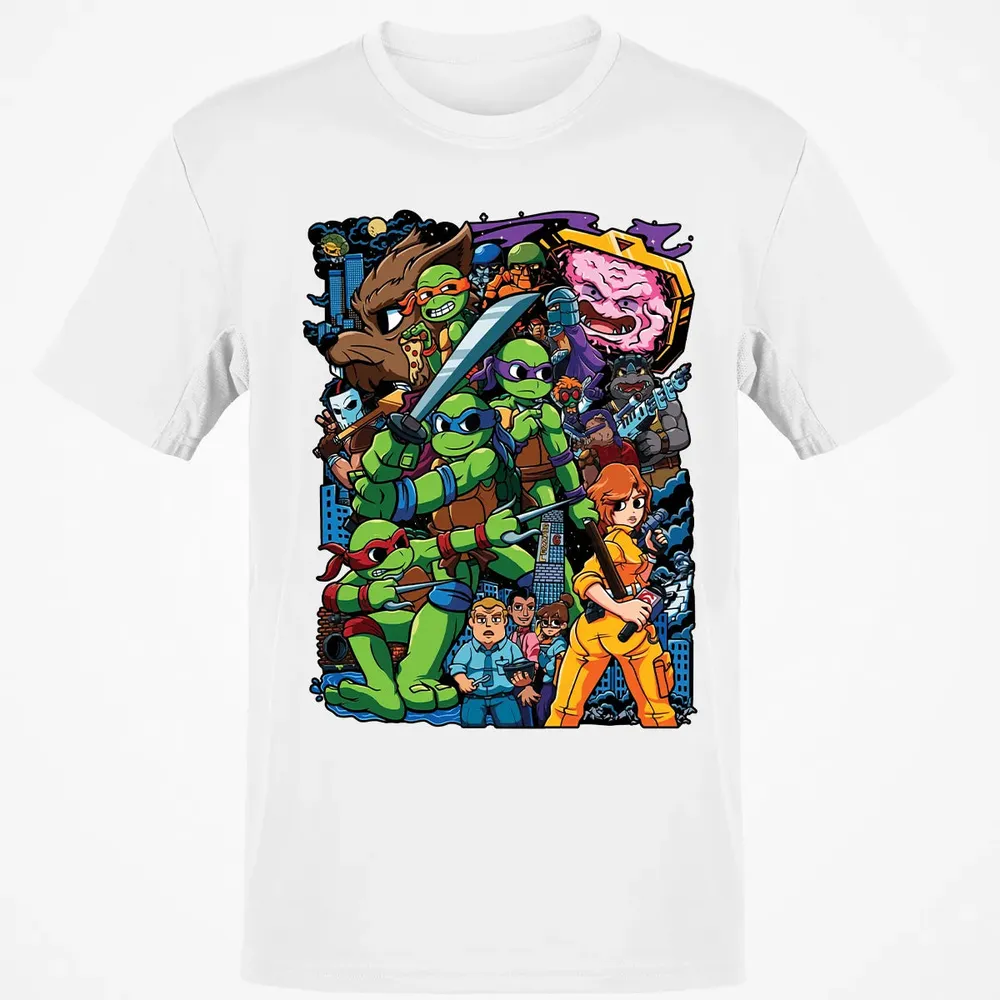 Tmnt vs The world Classic Unisex T-Shirt - 13