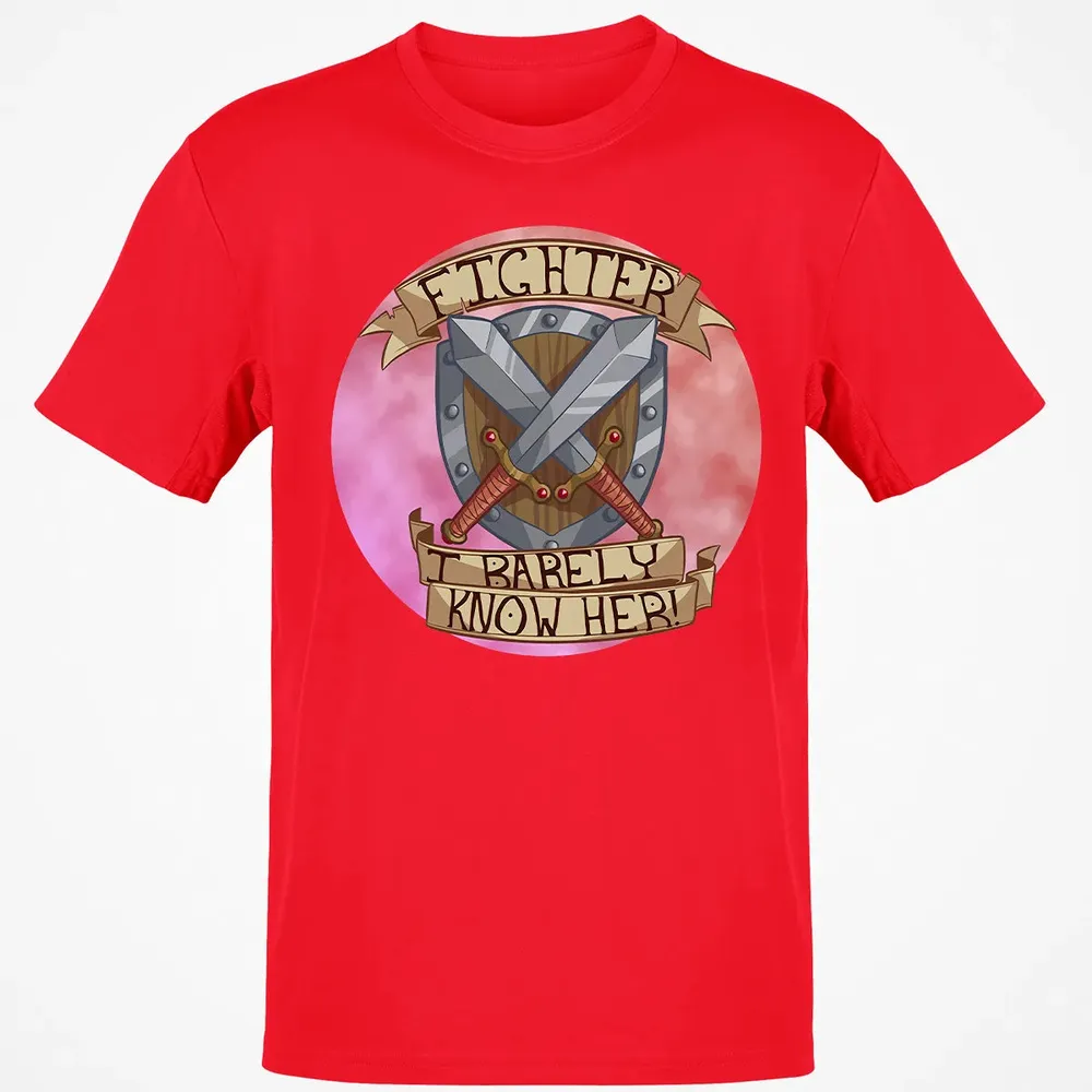 Fighter   I Barely Know Her Classic Unisex T-Shirt - 11