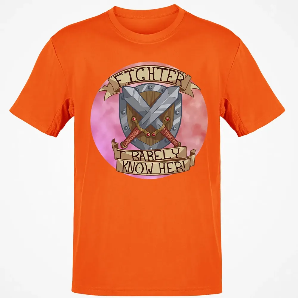 Fighter   I Barely Know Her Classic Unisex T-Shirt - 9