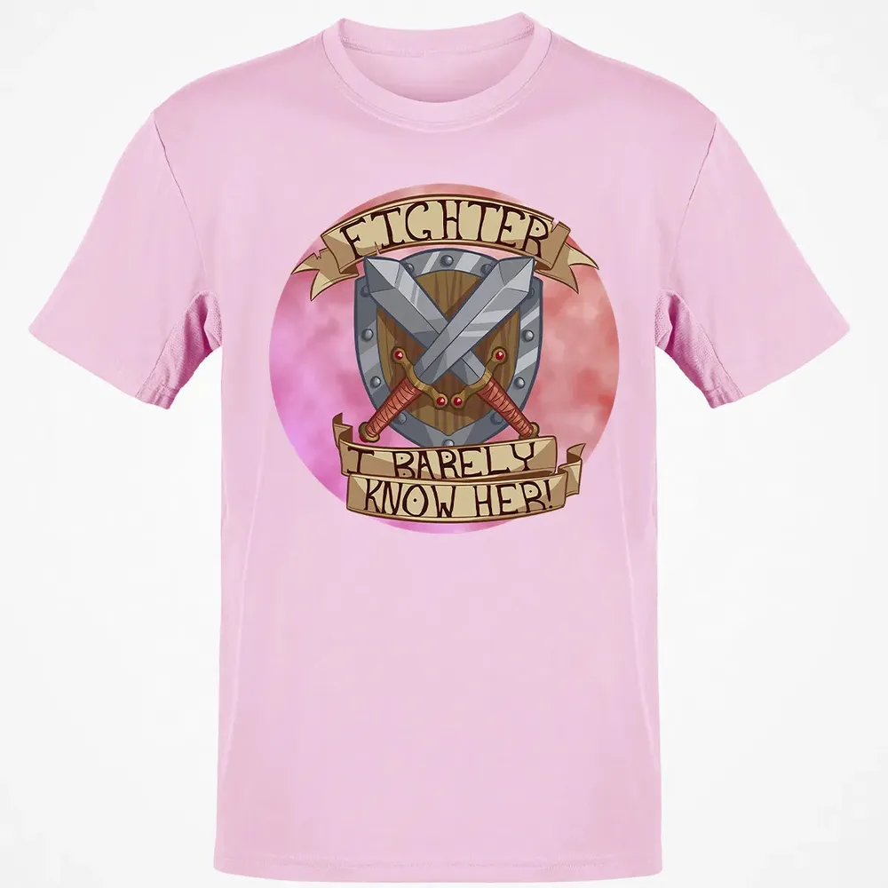 Fighter   I Barely Know Her Classic Unisex T-Shirt - 6