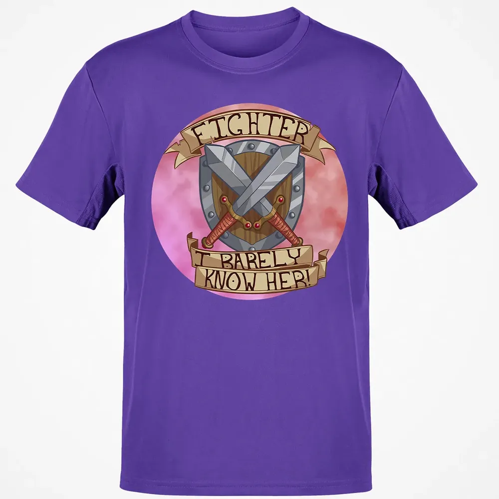 Fighter   I Barely Know Her Classic Unisex T-Shirt - 10