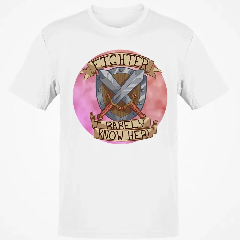 Fighter   I Barely Know Her Classic Unisex T-Shirt - 13
