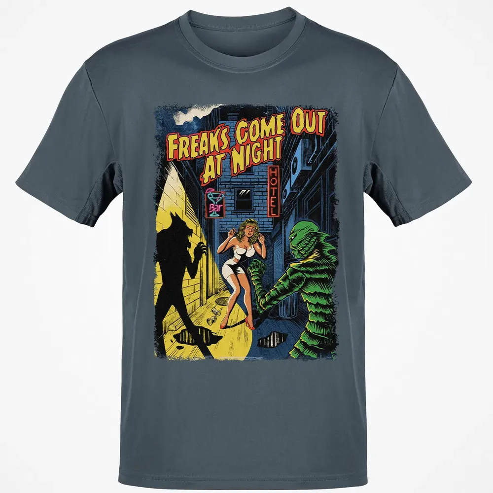 Freaks Come Out At Night Classic Unisex T-Shirt - 4