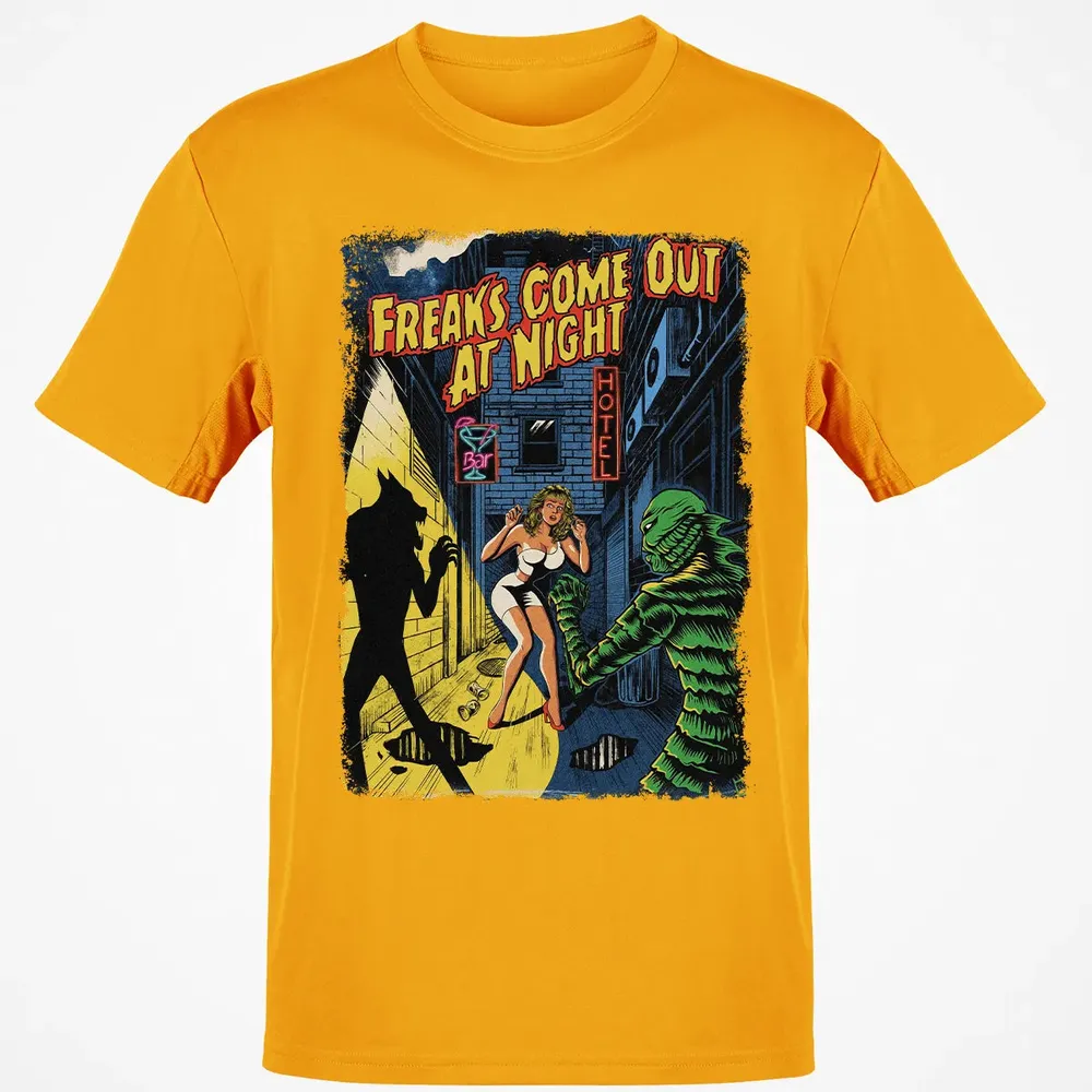 Freaks Come Out At Night Classic Unisex T-Shirt - 5