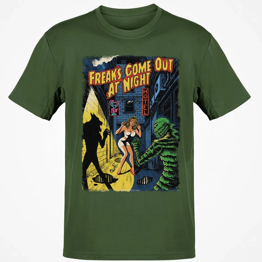 Freaks Come Out At Night Classic Unisex T-Shirt - 7