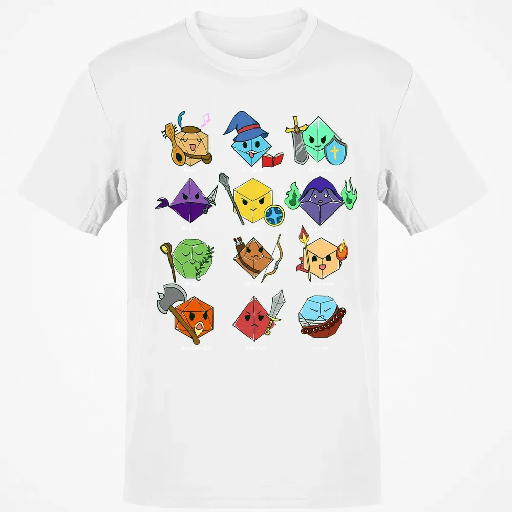 Kawaii Classes Dice Classic Unisex T-Shirt - 13