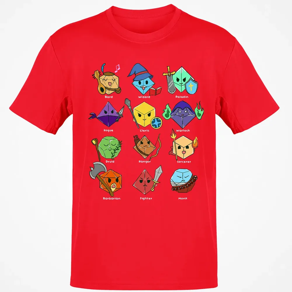 Kawaii Classes Dice Classic Unisex T-Shirt - 11