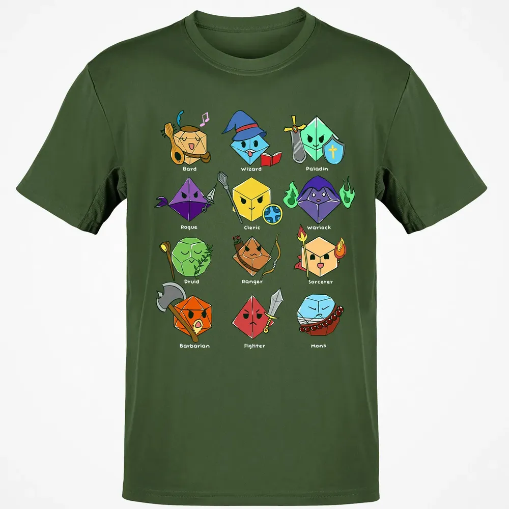 Kawaii Classes Dice Classic Unisex T-Shirt - 7