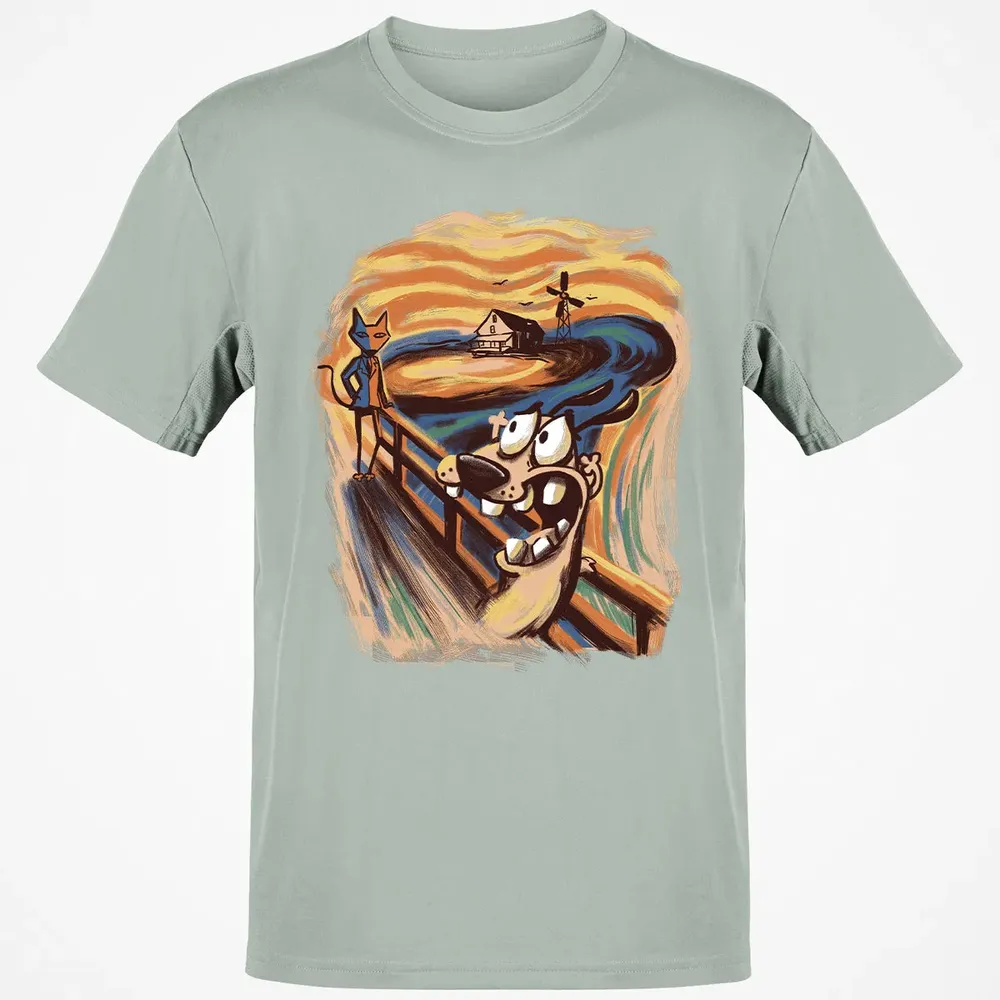 Scream Courage Classic Unisex T-Shirt - 3