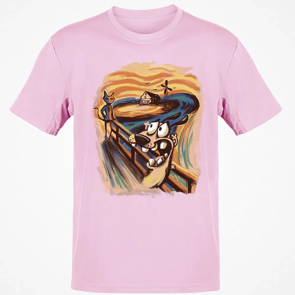 Scream Courage Classic Unisex T-Shirt - 6