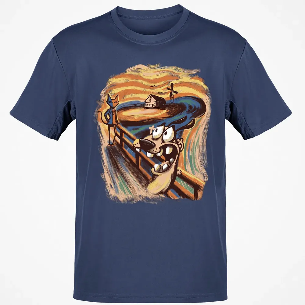 Scream Courage Classic Unisex T-Shirt - 8