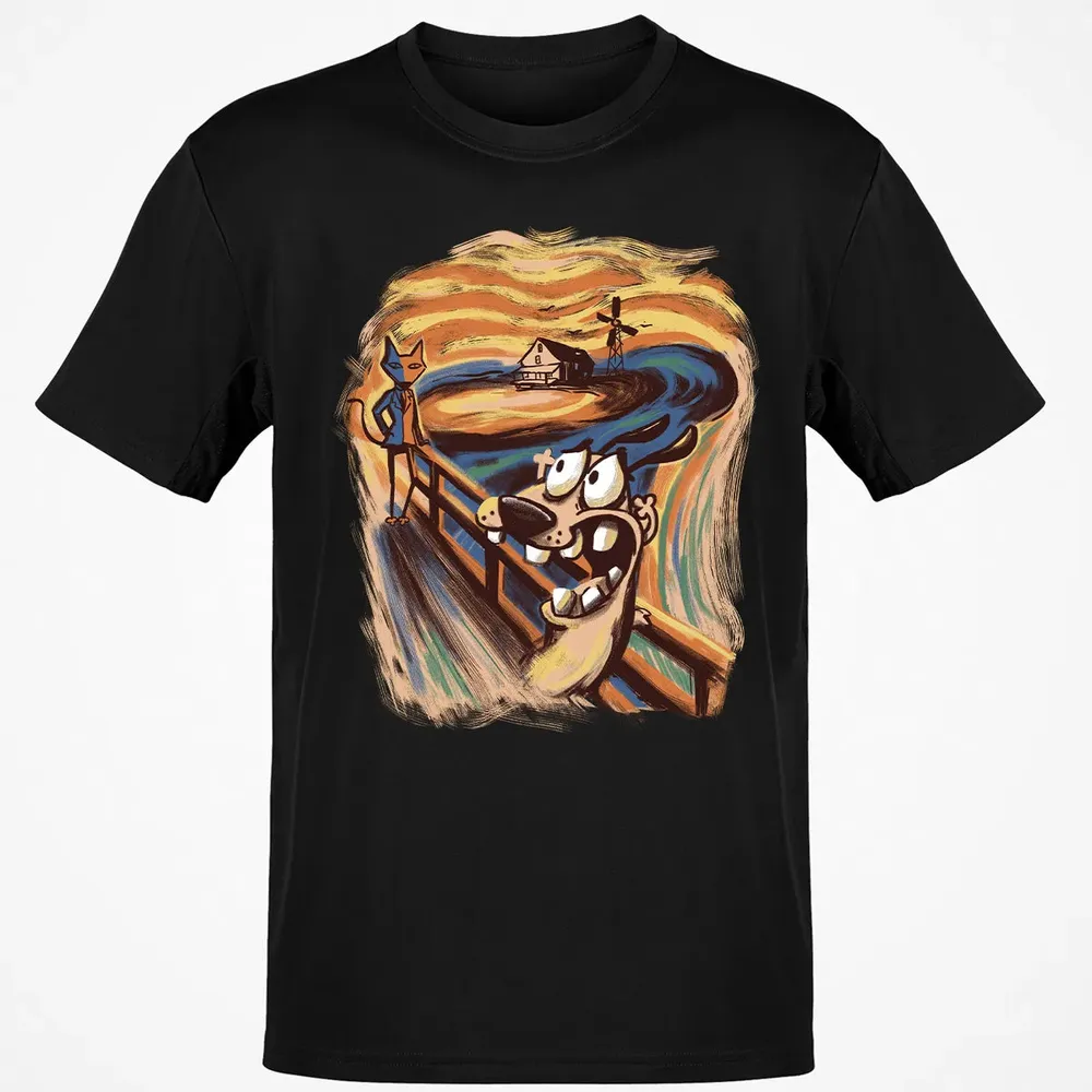 Scream Courage Classic Unisex T-Shirt - 2