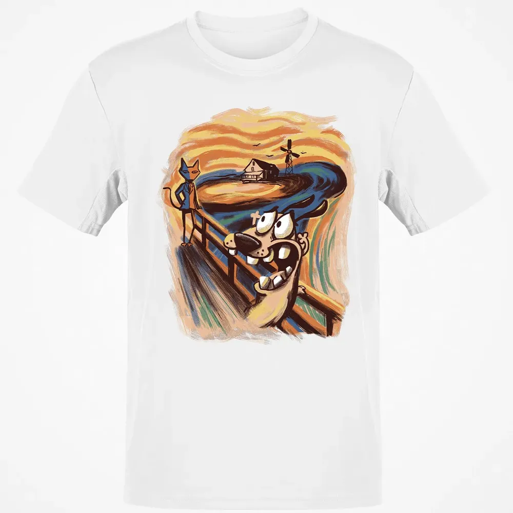 Scream Courage Classic Unisex T-Shirt - 13